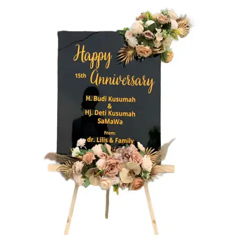 Papan Bunga Akrilik Gondang Wetan